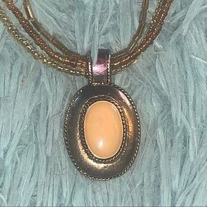 Beaded choker necklace